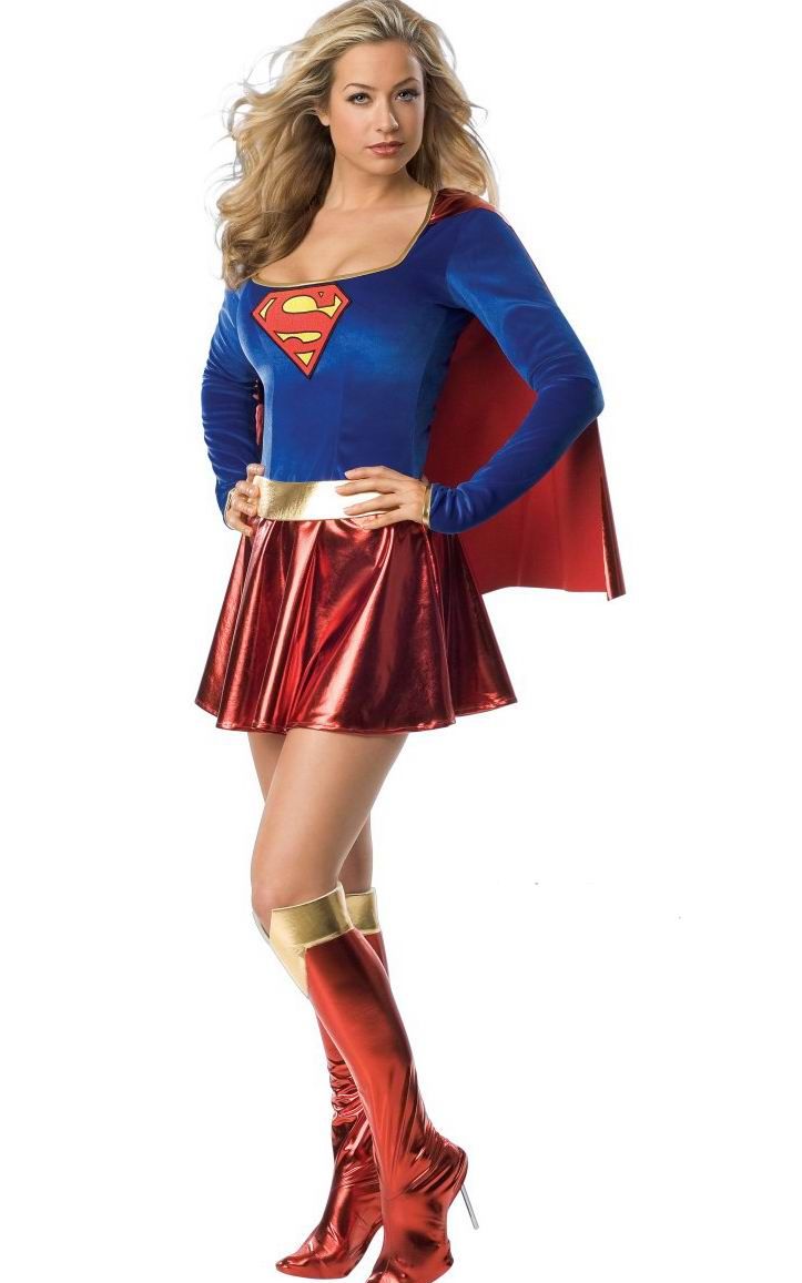 Supergirl One Piece Adult Women’s Costume